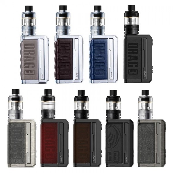 VOOPOO Drag 3 Pod Kit With TPP-X Tank 177W (Dual Batteries Not Included)